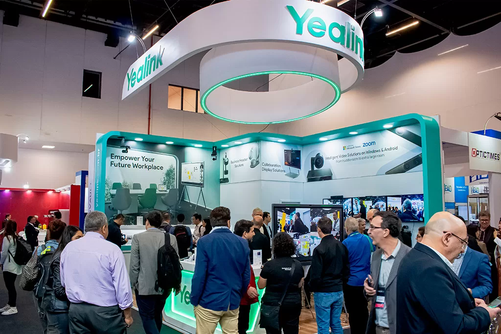 A Yealink fez sucesso na Futurecom 2022 com os lançamentos das soluções de áudio e vídeo